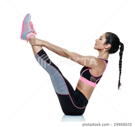 woman fitness exercises isolated woman fitness exercises isolated 29988020
