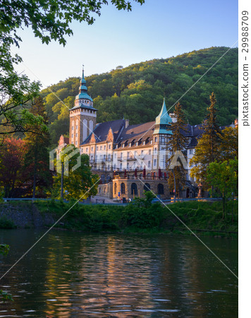 Landscape with Lillafured palace Landscape with Lillafured palace 29988709