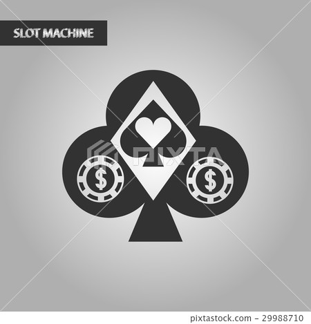 black and white style logotype poker black and white style logotype poker 29988710
