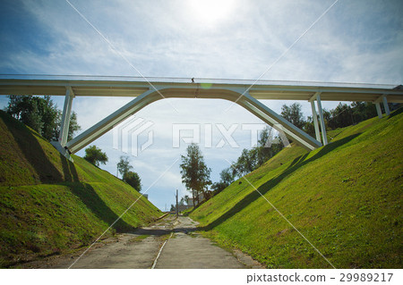 Bridge, Novgorod, Volga 29989217