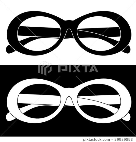 Vector set of sunglasses frames 29989898