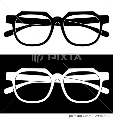 Vector set of sunglasses frames 29989899