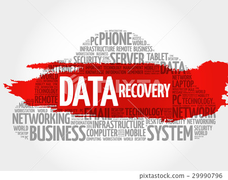 Data Recovery word cloud collage Data Recovery word cloud collage 29990796