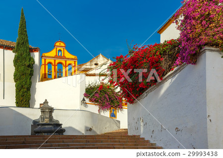 The sunny street in Cordoba, Spain 29993438