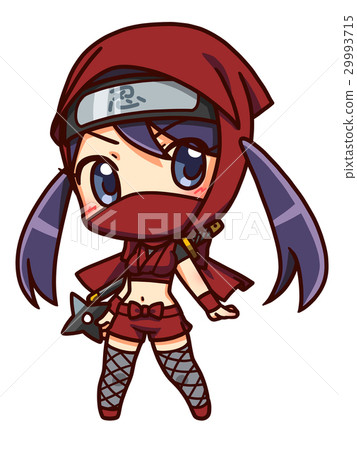 Short bread Ninja girl _ B _ Azuka 29993715