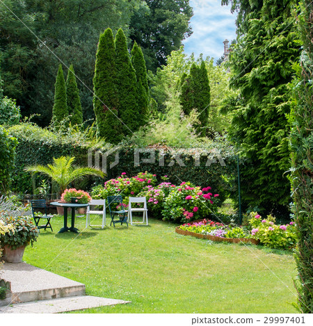 Cozy green backyard in France 29997401