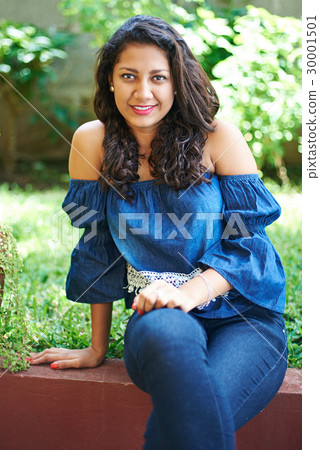 girl teenager sit in park girl teenager sit in park 30001501