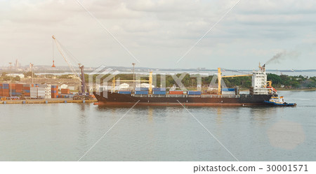 cargo ship in dockyard cargo ship in dockyard 30001571
