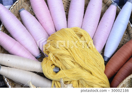 The raw organic cotton yarn The raw organic cotton yarn 30002186