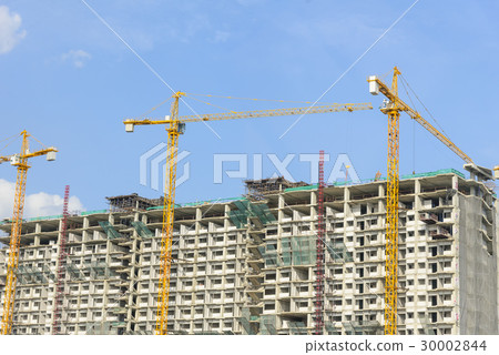 The under construction building  30002844