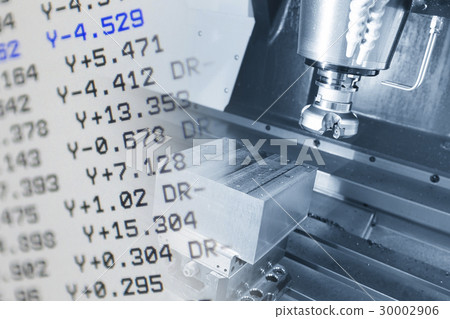 The CNC machine and the NC data scene  30002906