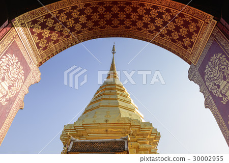 The golden pagoda from the door scene The golden pagoda from the door scene 30002955