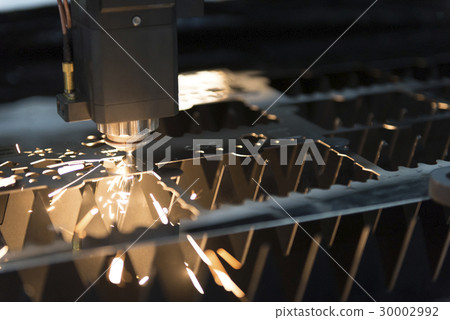 The CNC laser cut machine The CNC laser cut machine 30002992