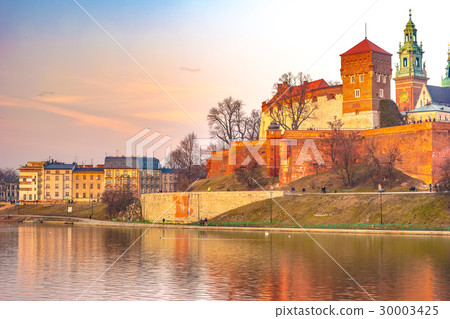 Royal castle of the Polish kings on the Wawel hill 30003425