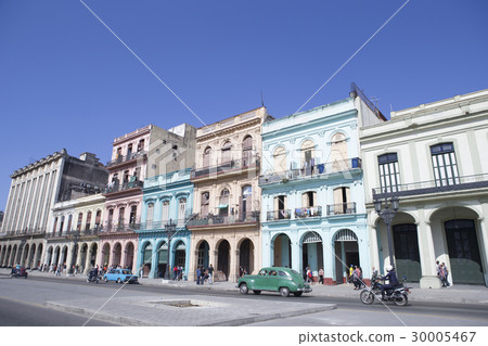 古巴哈瓦那的街道 30005467