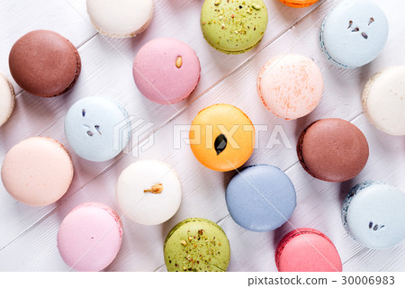 French colorful macarons French colorful macarons 30006983