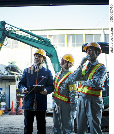 施工現場工人確認 施工現場工人確認 30008740