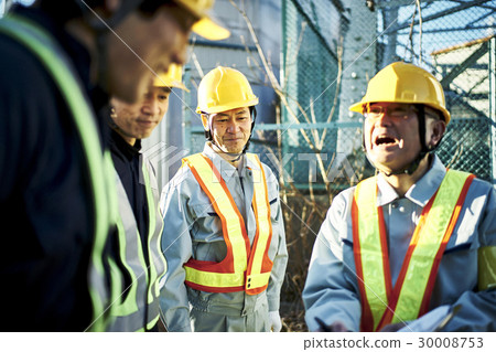 Construction site morning assembly hazard prediction activity 30008753
