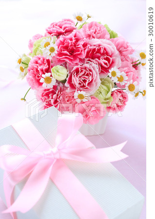 Carnation arrangement and gifts 30010619