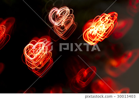 valentine background with hearts 30013403