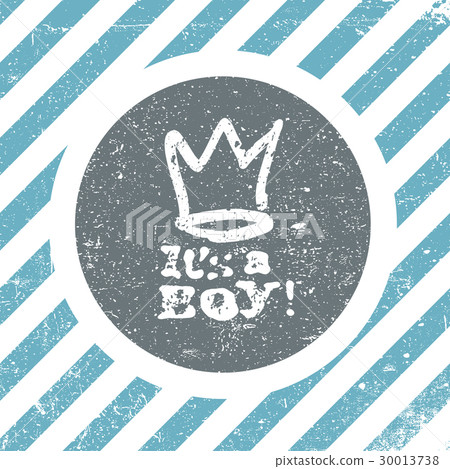 It's a boy lettering. Baby shower party design It's a boy lettering. Baby shower party design 30013738