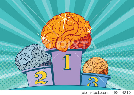 The human Shine brain on sports podium The human Shine brain on sports podium 30014210