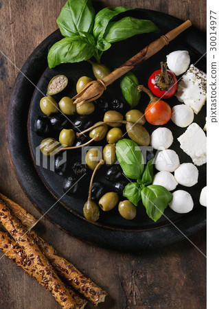 Mediterranean appetizer plate Mediterranean appetizer plate 30014977