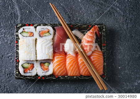 Sushi Set nigiri and rolls Sushi Set nigiri and rolls 30014980