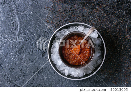 Bowl of red caviar Bowl of red caviar 30015005