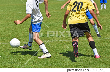 Kid soccer match 30015535
