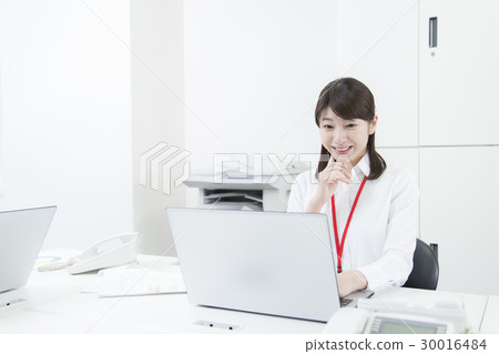 Office scene Women working 30016484