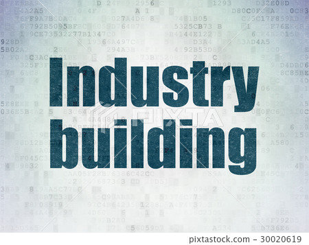 Manufacuring concept: Industry Building on Digital Manufacuring concept: Industry Building on Digital 30020619