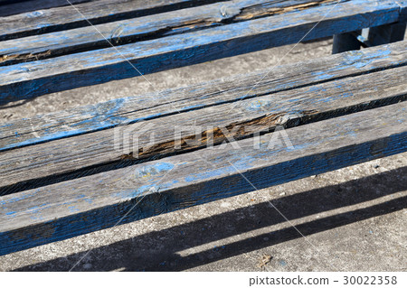 part of the old wooden benches part of the old wooden benches 30022358