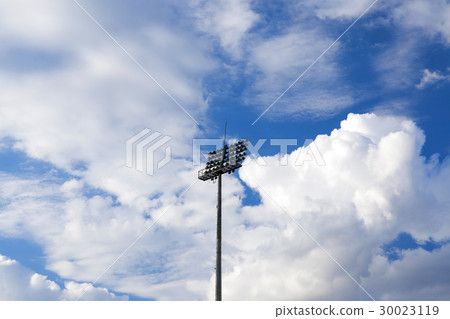 The stadium lighting The stadium lighting 30023119