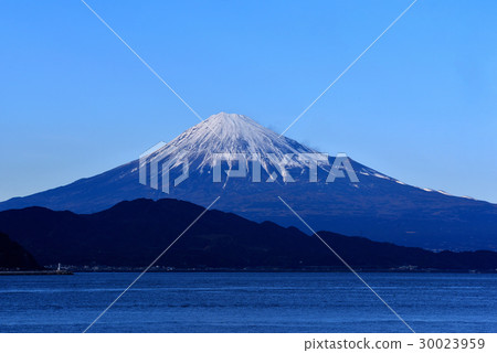 Mt. Fuji from the Miho coast Mt. Fuji from the Miho coast 30023959
