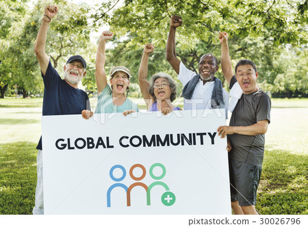 Community Cooperation Corporate People Graphic Word Community Cooperation Corporate People Graphic Word 30026796