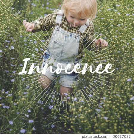 Innocence Adorable Playful Curiosty Pure Word 30027082