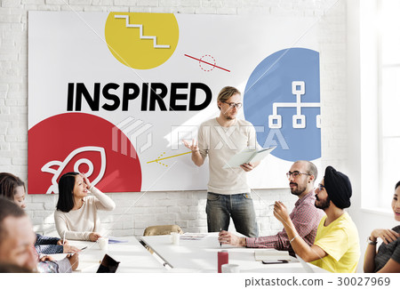 Business Entrepreneurship Plan Success Icons 30027969
