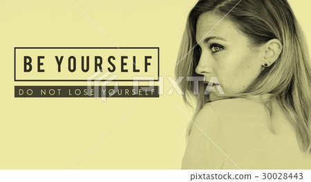 Yourself overlay word young people 30028443
