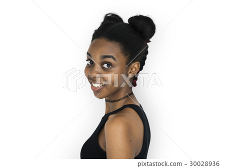 African Woman Smiling Happiness Portrait African Woman Smiling Happiness Portrait 30028936