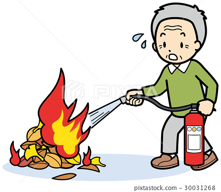 extinguish fire clipart background