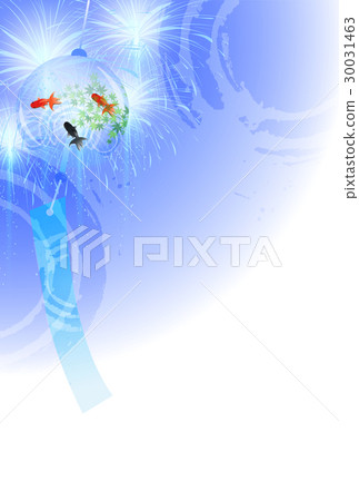 Fireworks Goldfish in the hot summer background Fireworks Goldfish in the hot summer background 30031463