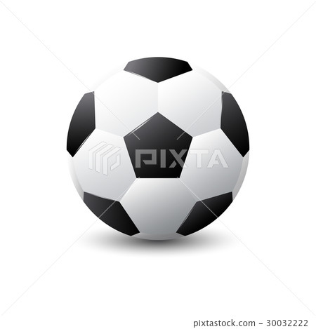 soccer ball on white background soccer ball on white background 30032222