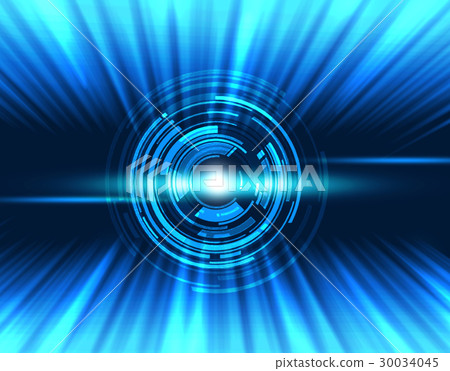 Electronic Brain Artificial Intelligence Science AI Electronic Brain Artificial Intelligence Science AI 30034045