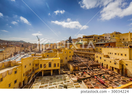 Tannery in Fes 30034224