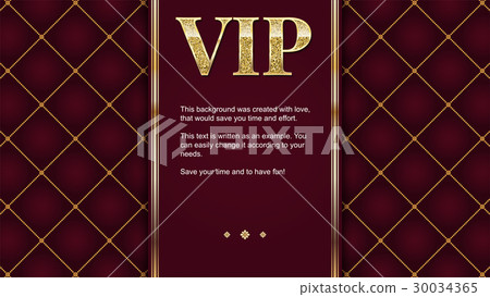 VIP premium invitation card, poster or flyer for - Stock Illustration ...