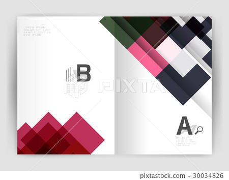Square design corporate business flyer Square design corporate business flyer 30034826
