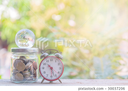 Business finance. Save money for investment,educat 30037206