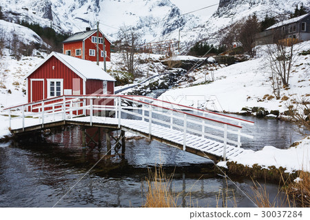 Red cabins of Nusfjord Red cabins of Nusfjord 30037284