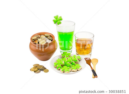 Clay pot full of beer money and a little whiskey 30038851